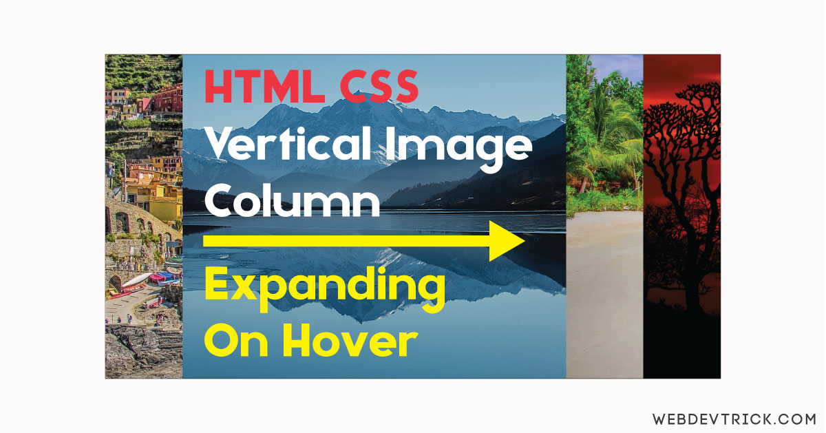 css vertical image column css vertical image column