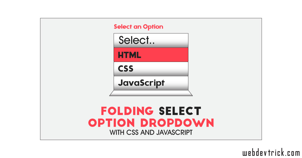 folding select dropdown folding select dropdown