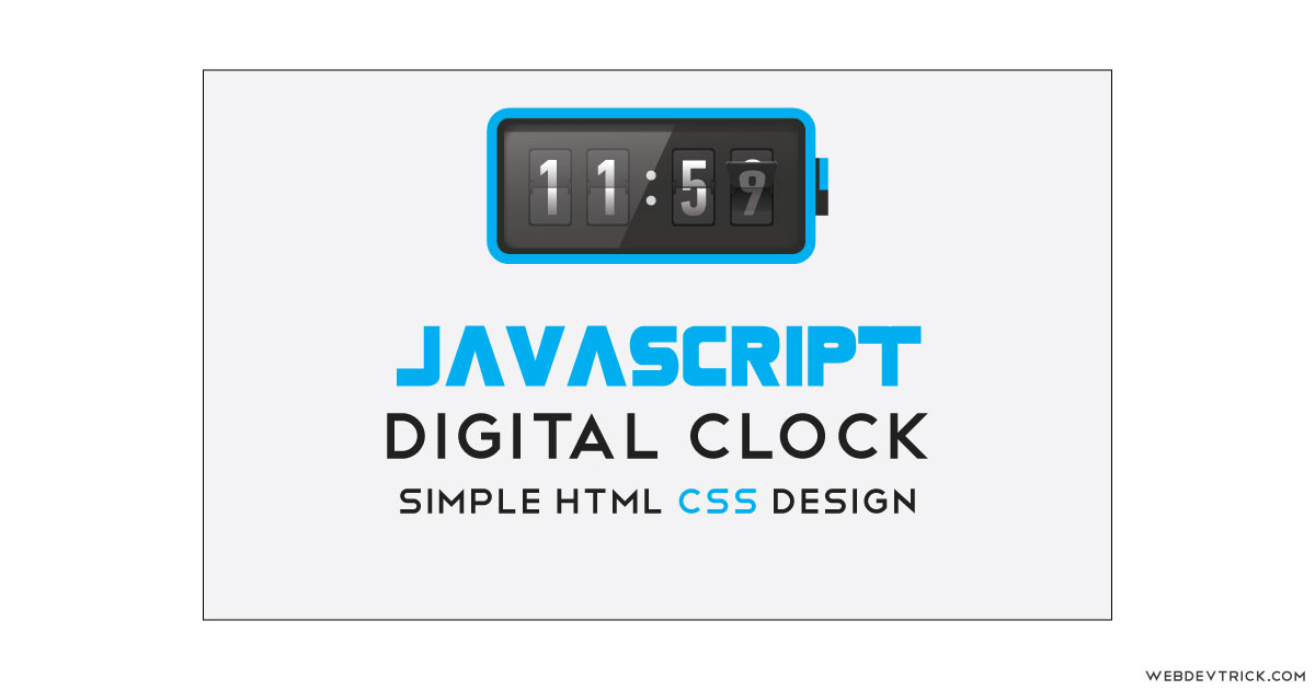 javascript real time clock javascript real time clock
