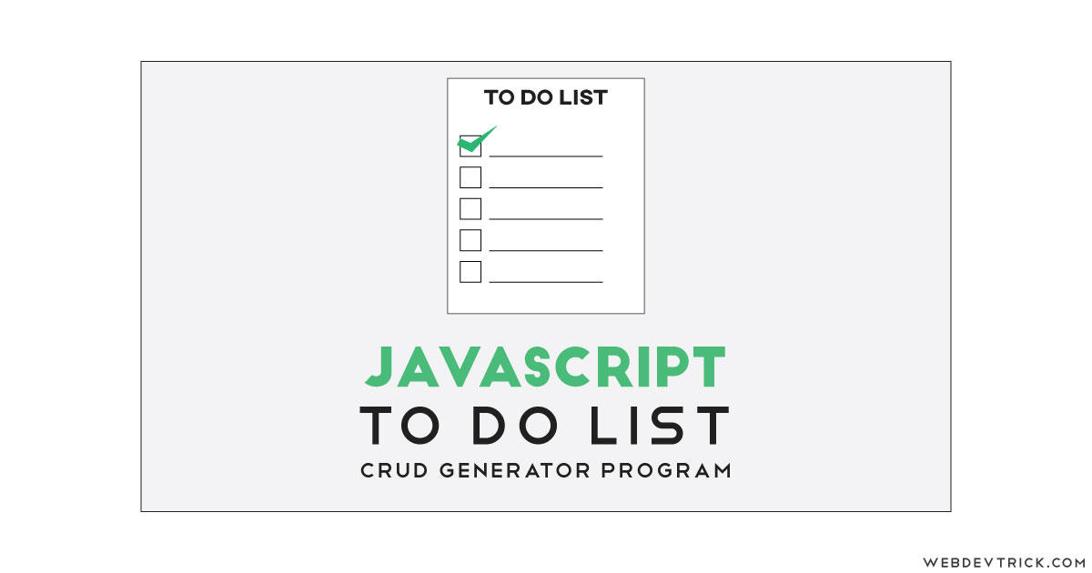 javascript to do list javascript to do list