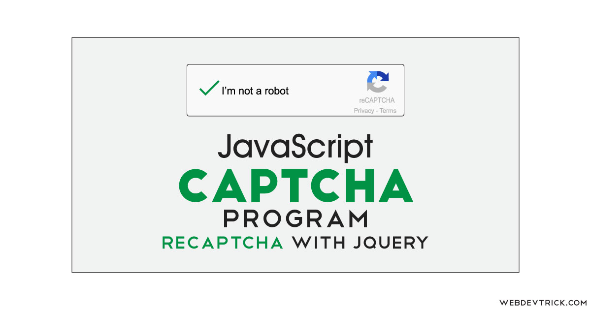 jquery captcha program jquery captcha program