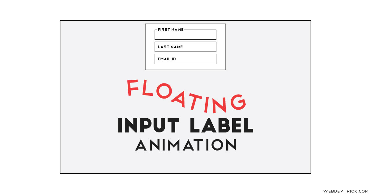 jquery floating label jquery floating label