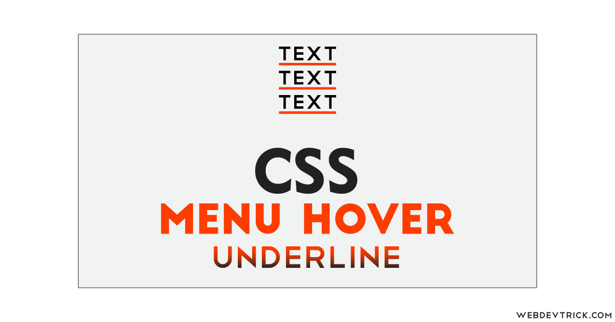 css menu hover underline css menu hover underline