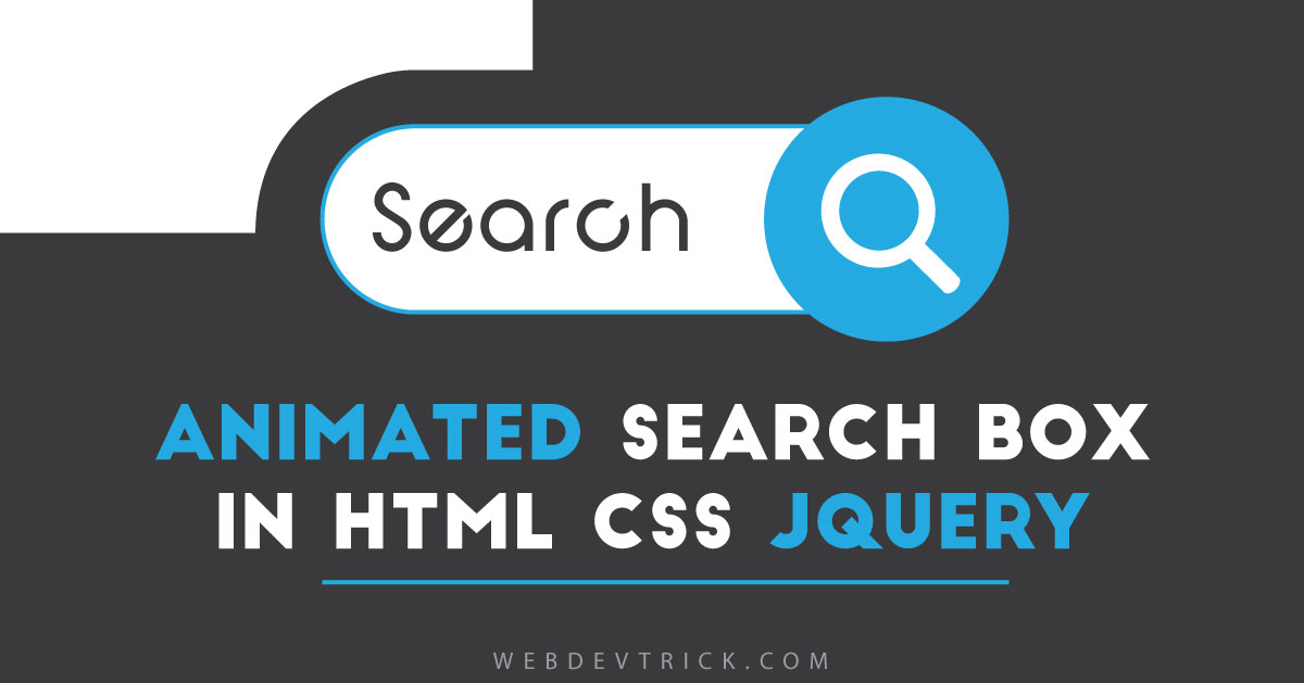 search box in javascript html css search box in javascript html css