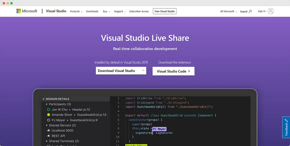 Visual Studio Live Share