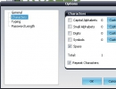 Characters' settings
