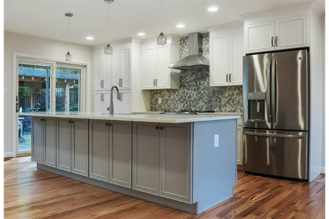 One-wall-kitchen-layout-with-island-by-WISA-Design-Build-Remodel One-wall-kitchen-layout-with-island-by-WISA-Design-Build-Remodel