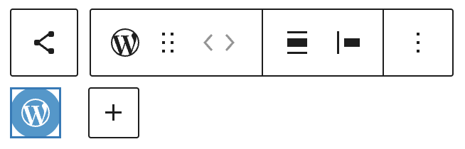 Button toolbar to select parent block