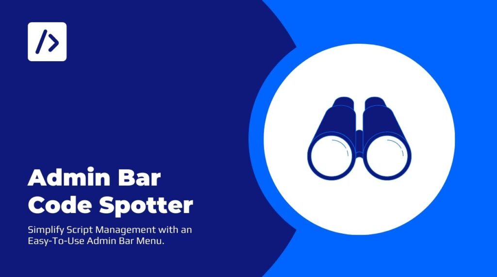 [NEW] WPCode Admin Bar Code Spotter – Effortless Script Management