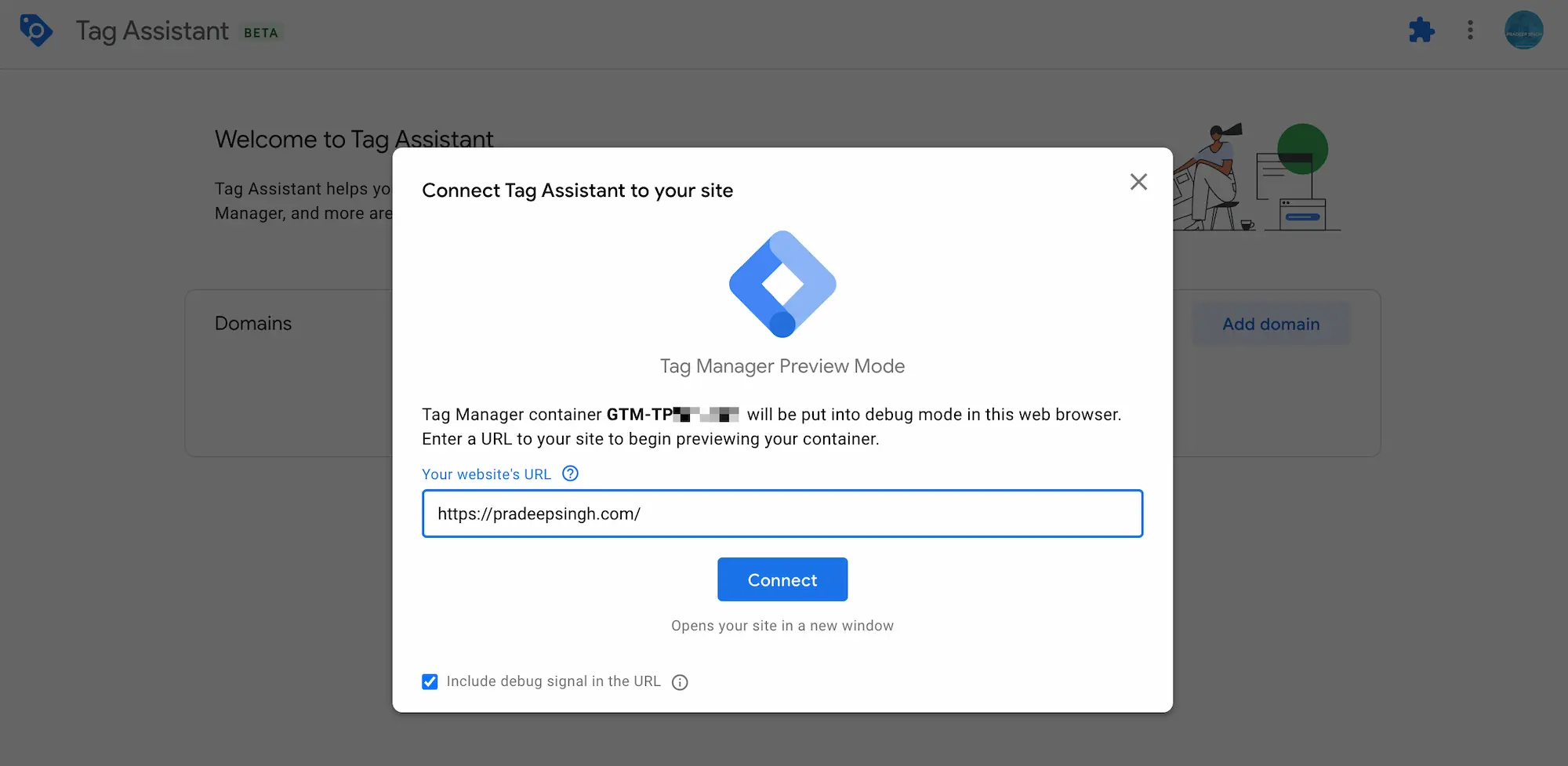 Google Tag Manager - Complete Guide for WordPress 32 Tag Manager Preview Mode on new page