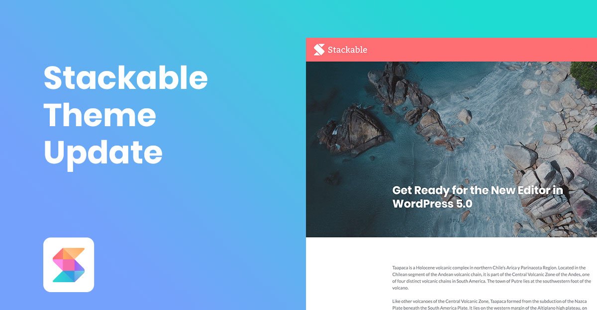 Stackable Theme Update