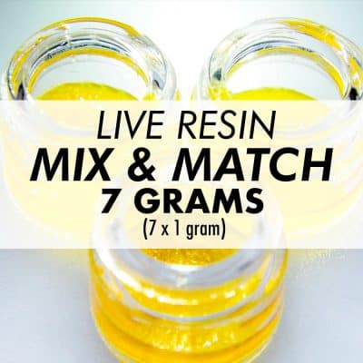 mix resin gMix & Match - WTF - Live Resin - 7 Grams