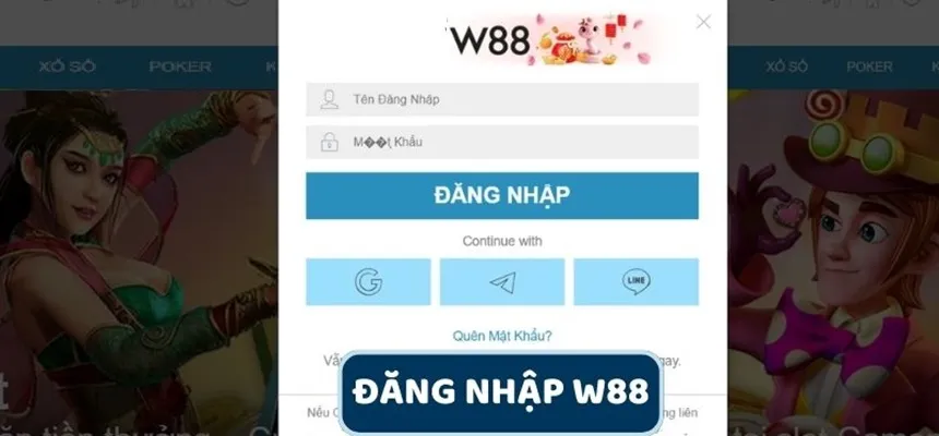 Hướng dẫn đăng nhập W88 dễ dàng nhất 2025