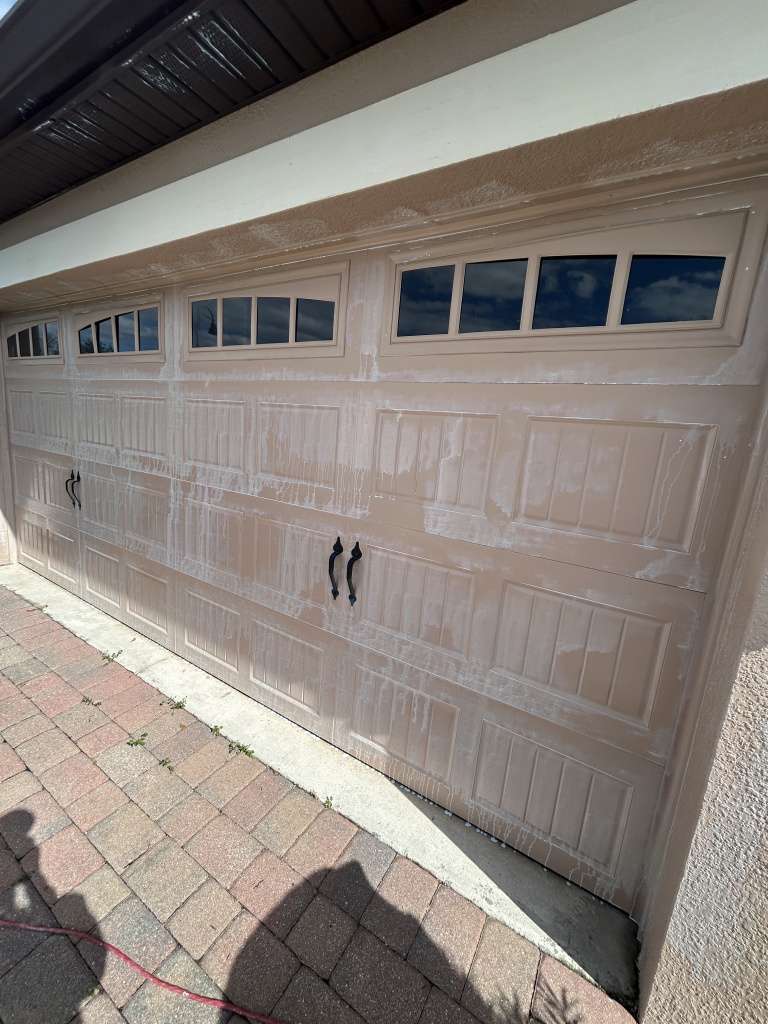 Garage door sealer