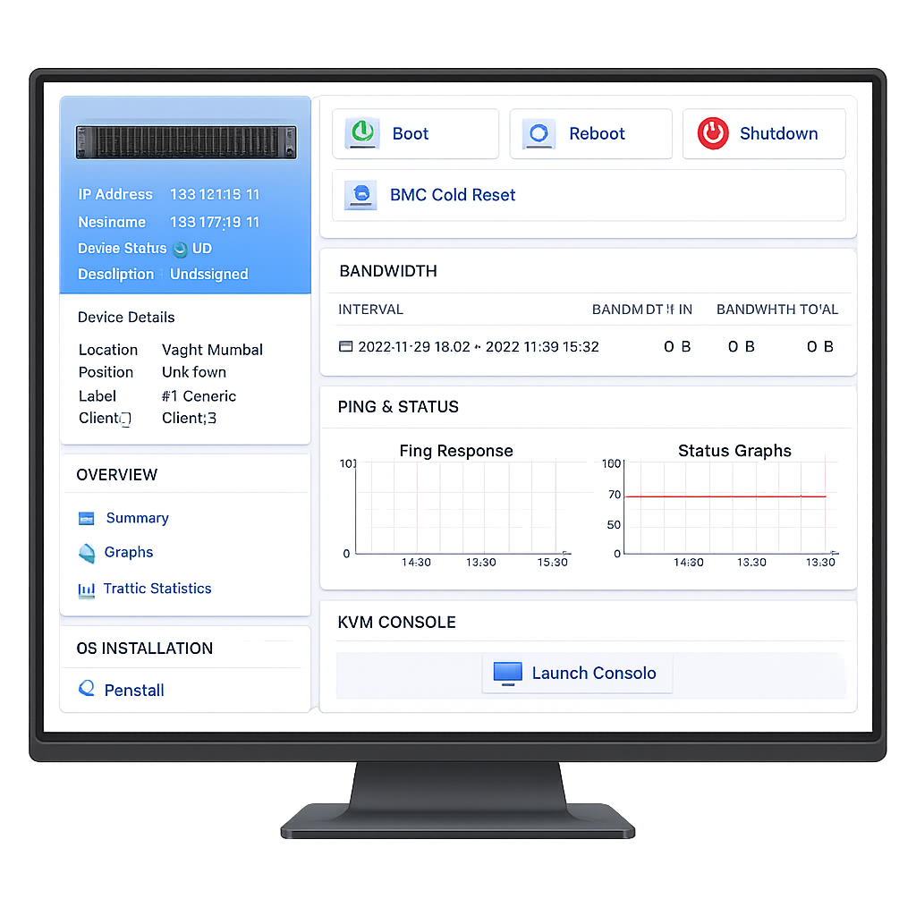 SERVER MANAGEMENT SUPPORT