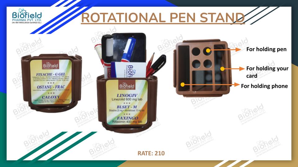 Rotational Pen Stand