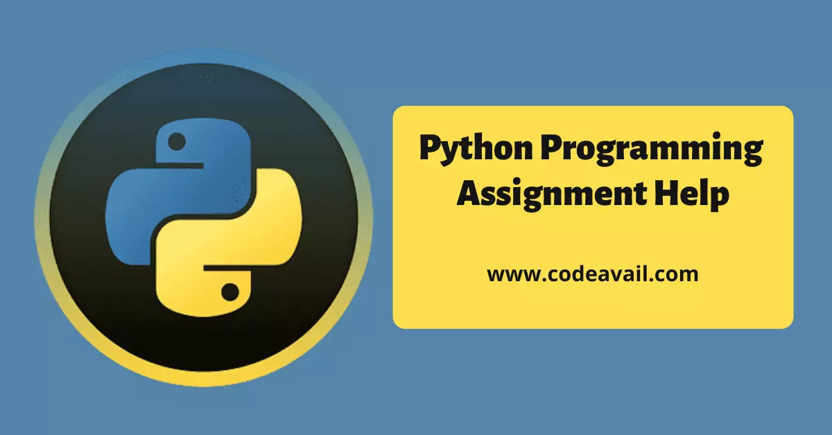 Python Programming Assignment Help