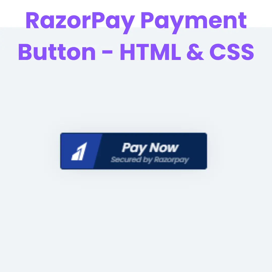 Preview of Razorpay Payment Button