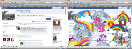 Facebook full of Unicorns and Rainbows
