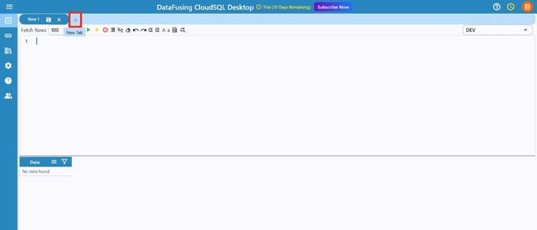DataFusing CloudSQL Desktop