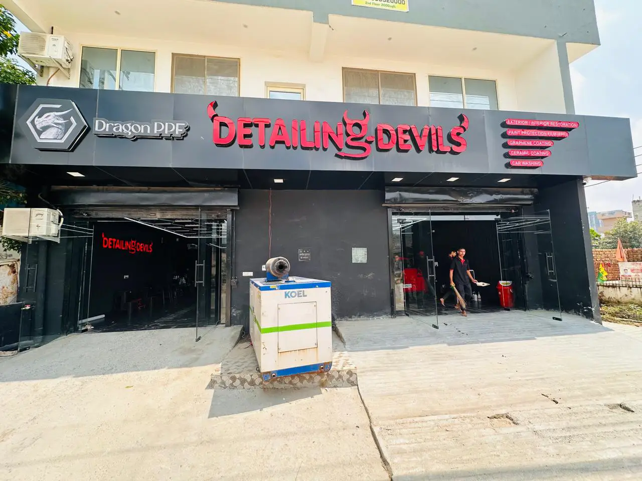 Detailing devils Bajghera