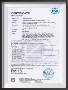 tenfly certificate