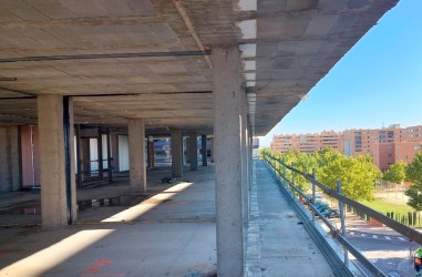 Avance de obras del Edificio Sinfon�a del Canal