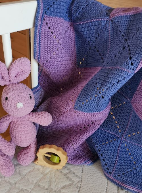 Couverture mauve