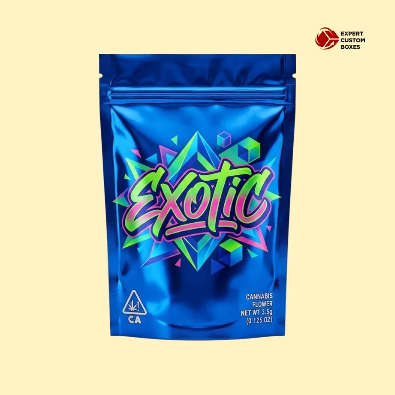 Custom Exotic Mylar Bags
