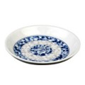 Thunder Group 102.8DL Blue Dragon Sauce Dish, 2oz, Melamine, Round, 3-1/2(d) x 3-1/2(d) x 3/8(h) inch, NSF Listed – 1 dozen