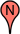 The letter N