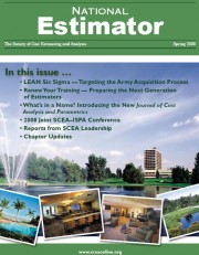 2008 National Estimator Spring