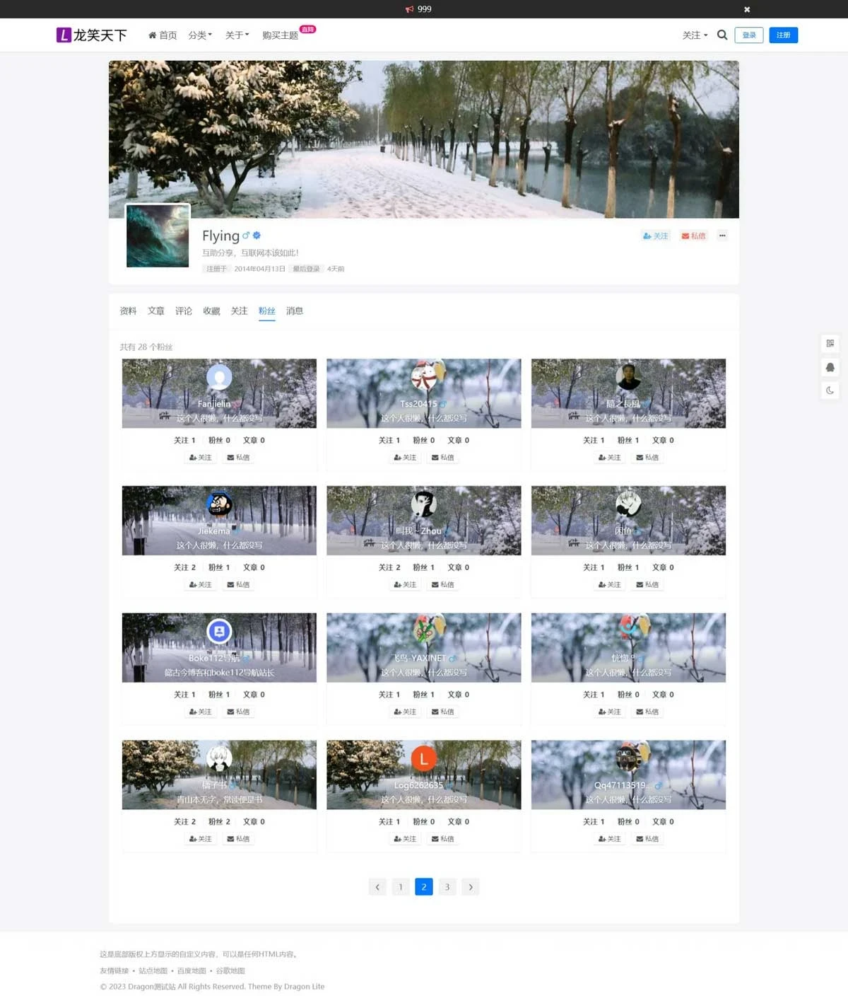 Dragon Lite 主题:WordPress 博客自媒体资讯主题 V1.4.0_图5