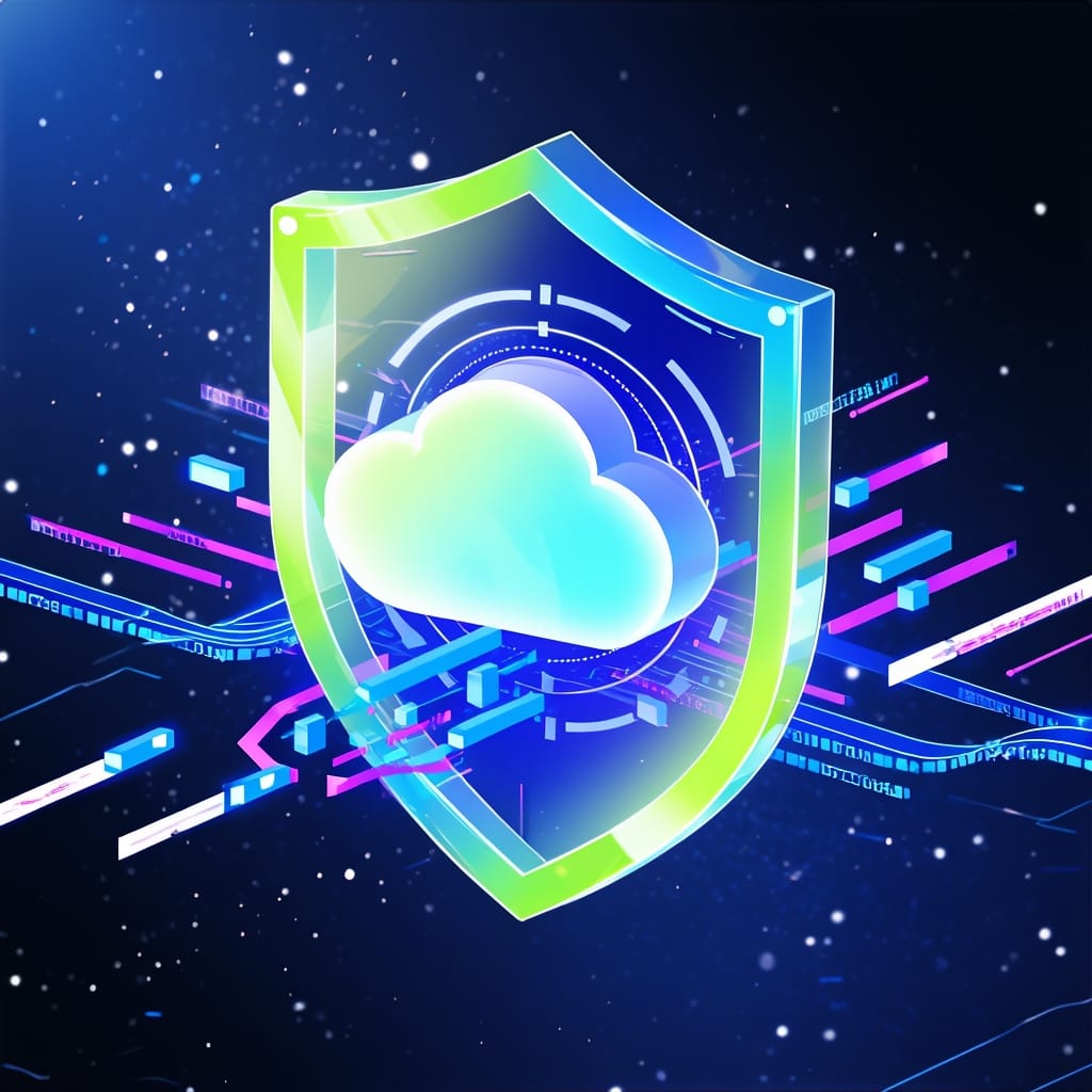 Shield protecting cloud server with locked files