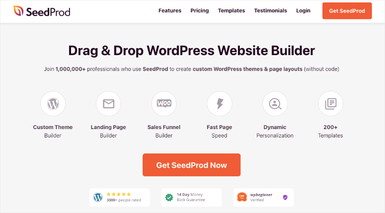 creador de sitios web SeedProd - IsItWP - Detector de temas gratuitos de WordPress creador de sitios web SeedProd