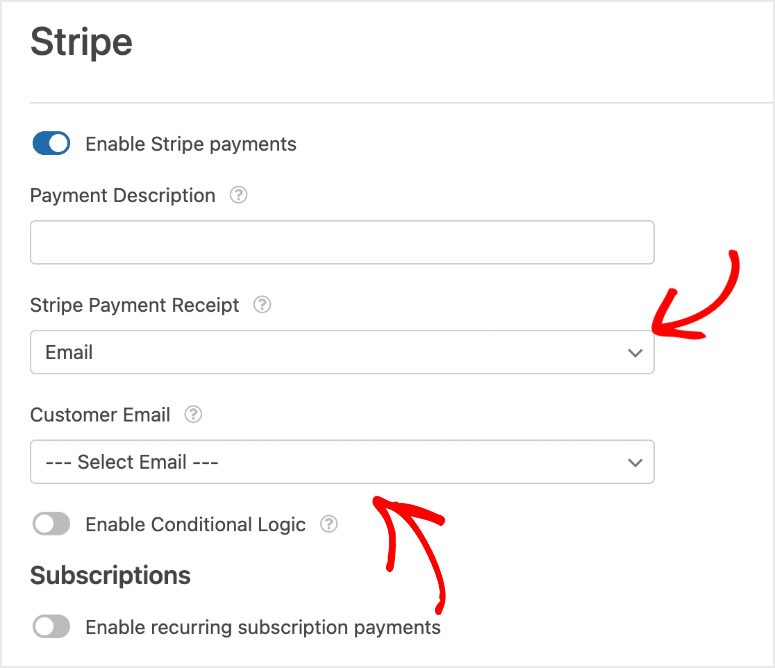Paiement Stripe Activé - WPForms - IsItWP - Détecteur Gratuit de Thèmes WordPress paiement Stripe activé Apple Pay