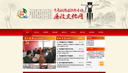 济南政务网站开发服务：助力青岛机场边检廉政文化数字建设