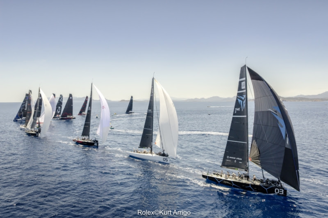 Rolex TP52 World Championship, standings wide open heading into final day