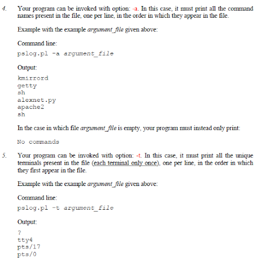unix assignment solution