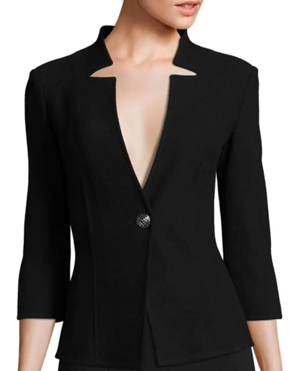 Yellowstone Season Beth Dutton Black Inverted Jacket