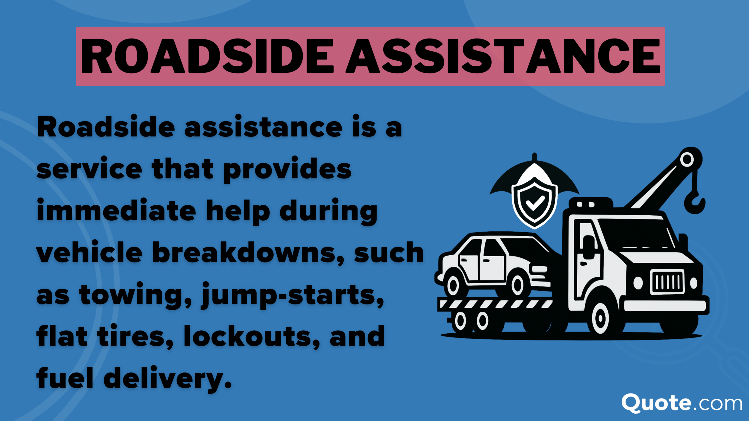 Roadside Assistance Definition Card Roadside Assistance Definition Card