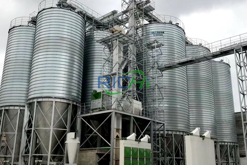 এশিয়ায় ১-৩০ মেট্রিক টন স্বয়ংক্রিয় পোল্ট্রি পেলেট ফিড প্ল্যান্ট