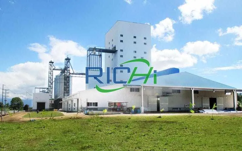 பிரேசிலில் 15T/H கால்நடை/மீன் தீவன தொழிற்சாலை