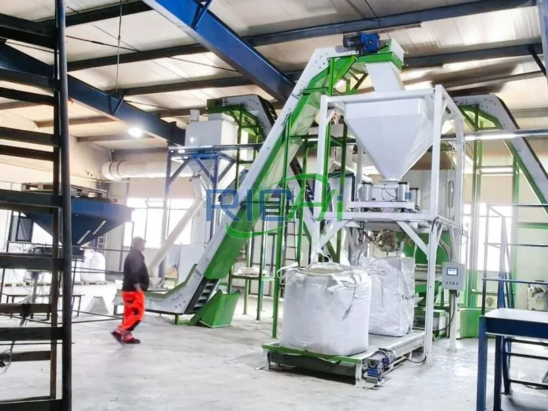 Pellettatrice per fertilizzante organico da 6-8 t/h in Germania