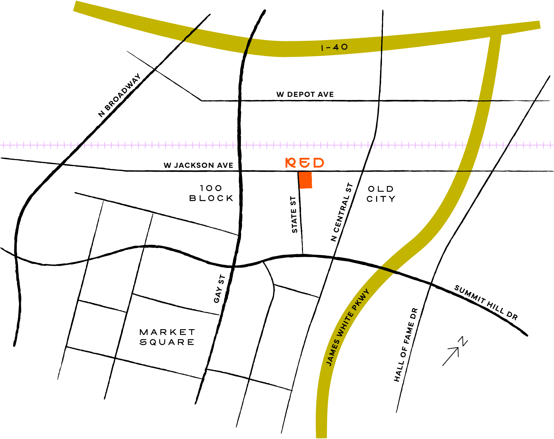 Robin Easter Design Location