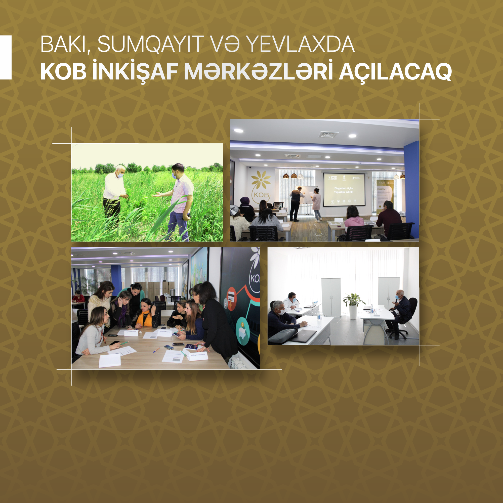Daha 3 KOB İnkişaf Mərkəzi sahibkarların xidmətinə veriləcək