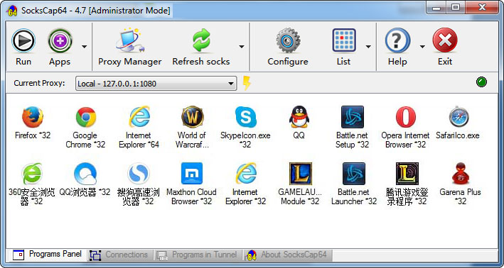 SocksCap64 SocksCap64
