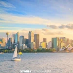 Sailing in Sydney Harbour at Sunset