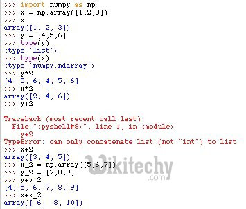  nympy-array-in-python