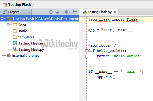  python-testing-flask